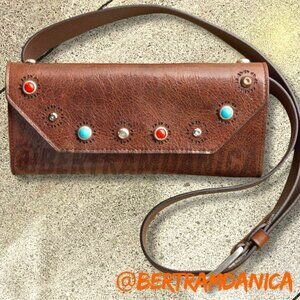 Handcrafted scout belt bag Leather Brown Color for unisex